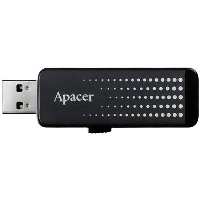 USB флеш накопичувач Apacer 16GB AH323 black USB 2.0 (AP16GAH323B-1) - зображення 5