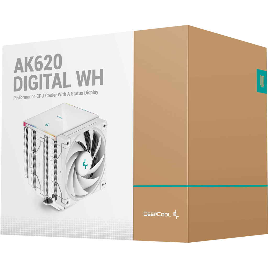 Кулер до процесора Deepcool AK620 Digital WH (R-AK620-WHADMN-G) - зображення 10