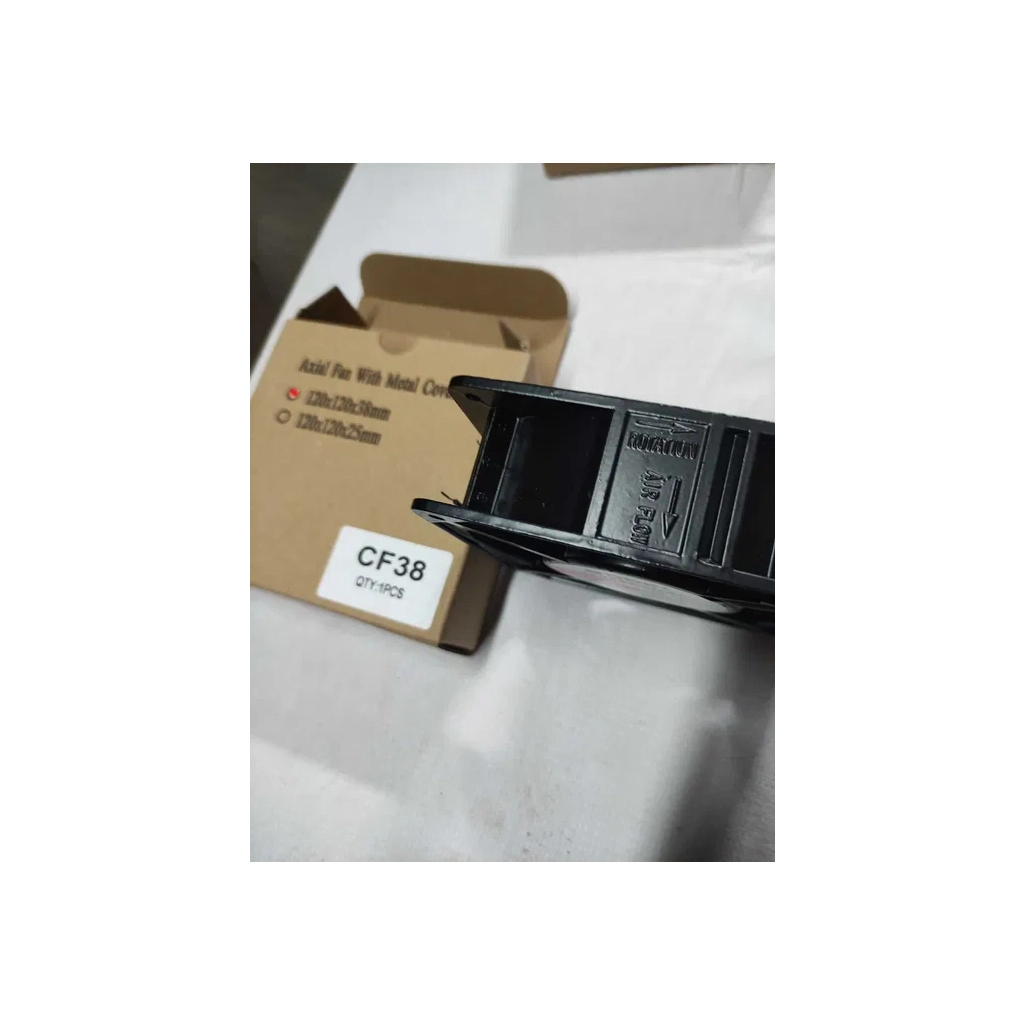 Вентиляторний модуль Hypernet 1 вентилятор 220V ш(12)*г(12)*в(3,8) (CF38) - зображення 3