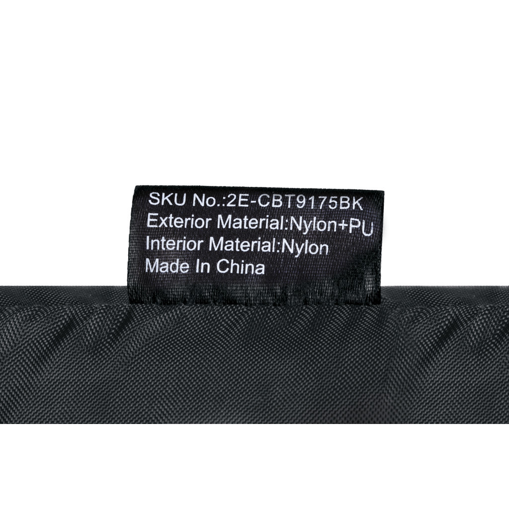 Сумка для ноутбука 2E 16" CrossSquares, Black (2E-CBN9198BK) - зображення 11