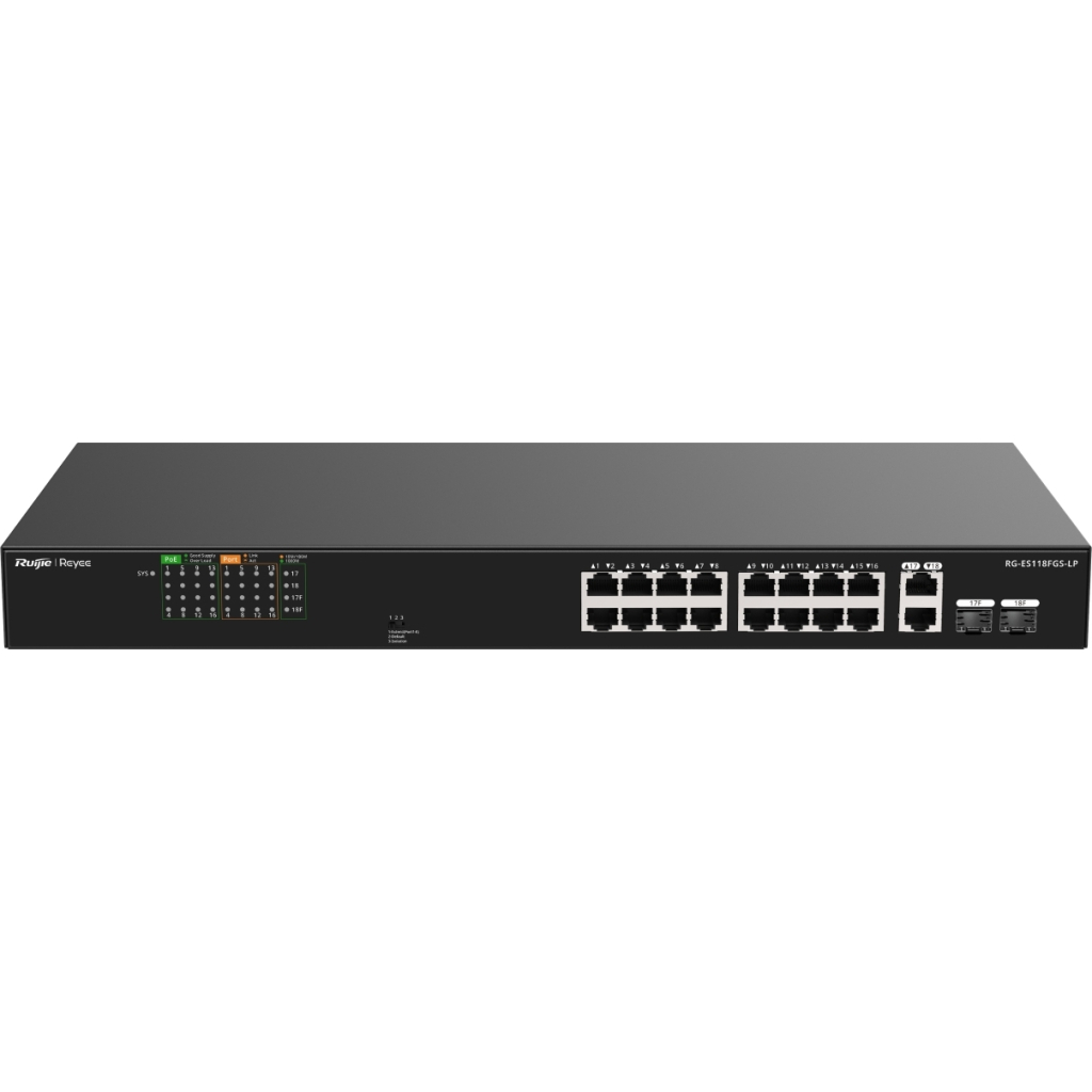 Комутатор мережевий Ruijie Networks RG-ES118FGS-LP - изображение 1