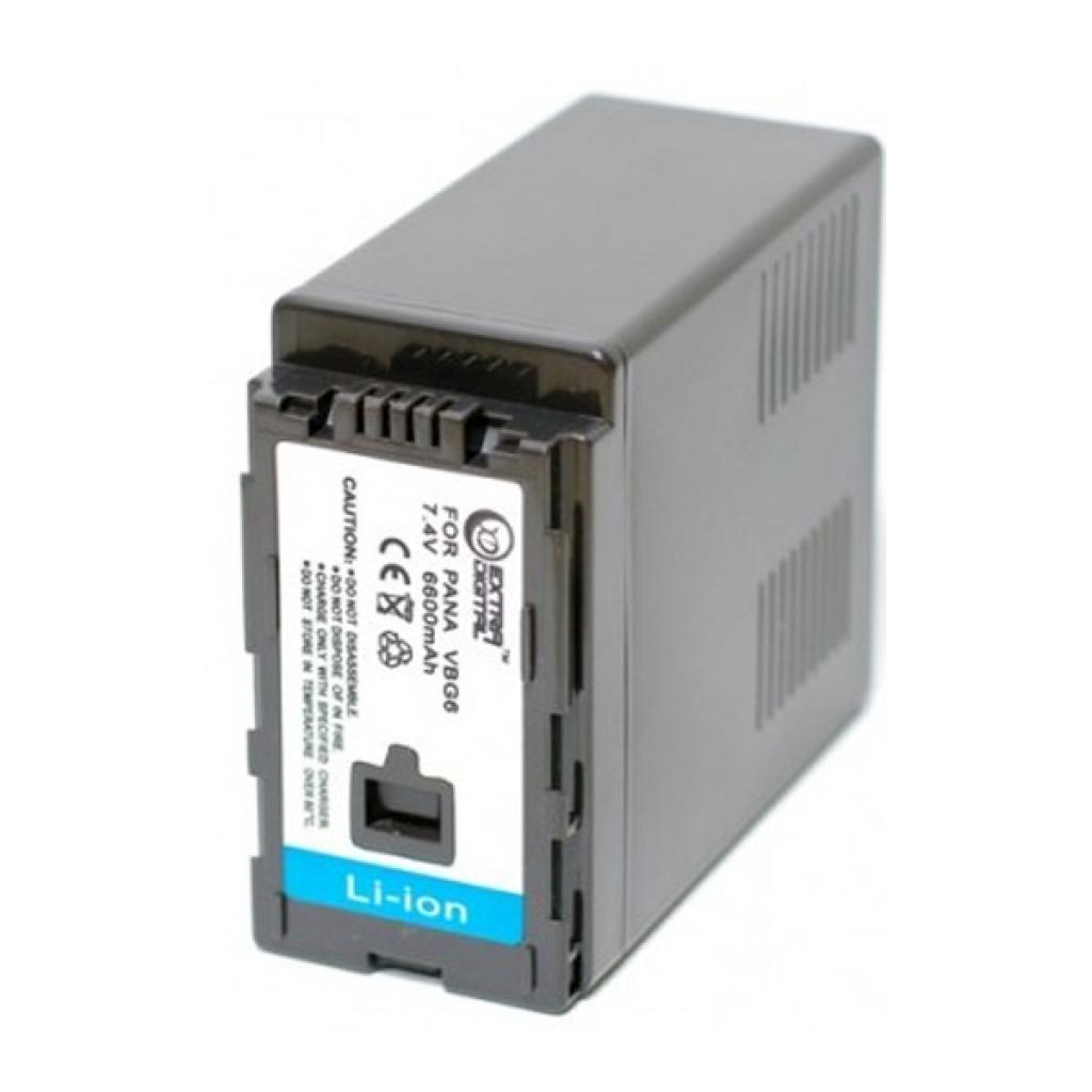 Акумулятор до фото/відео Extradigital Panasonic VW-VBG6 (BDP2589) - зображення 2