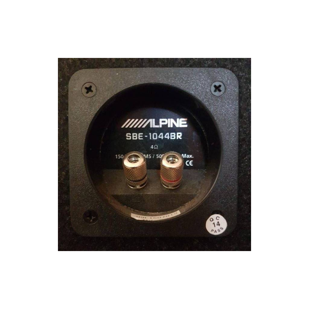 Пасивний сабвуфер Alpine SBE-1044br - зображення 2