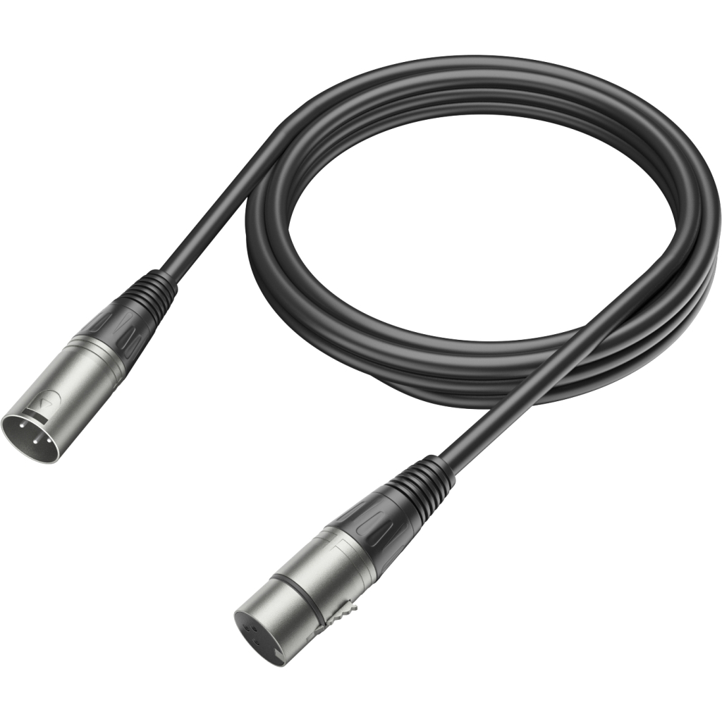 Мікрофонний кабель Fifine XLR Male to Female Black 1.8 м (L9C) - picture 1