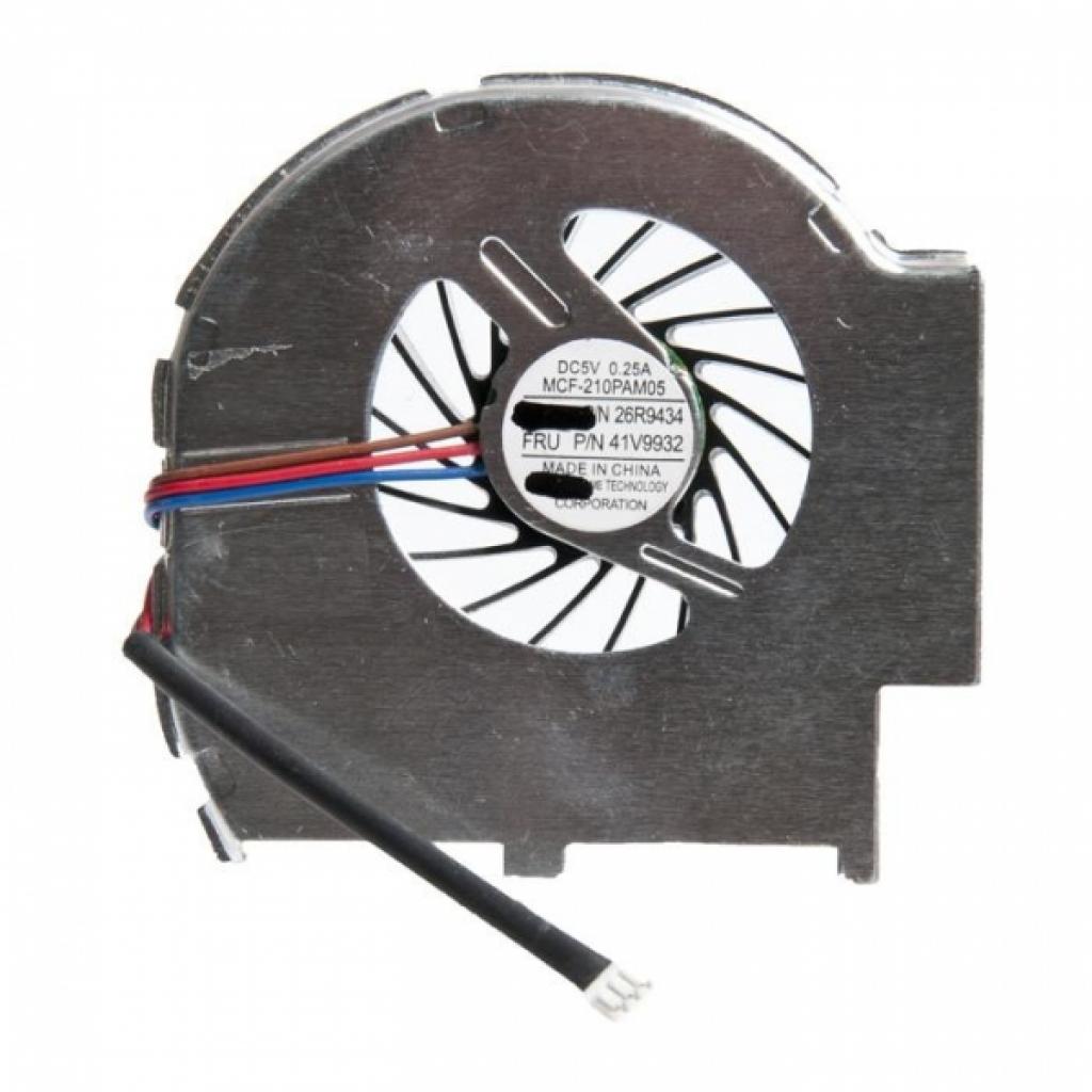 Вентилятор ноутбука Lenovo ThinkPad T61/T61P DC(5V,0.25A) 3pin (42W2461/42W2460/MCF-217PAM05) - зображення 1