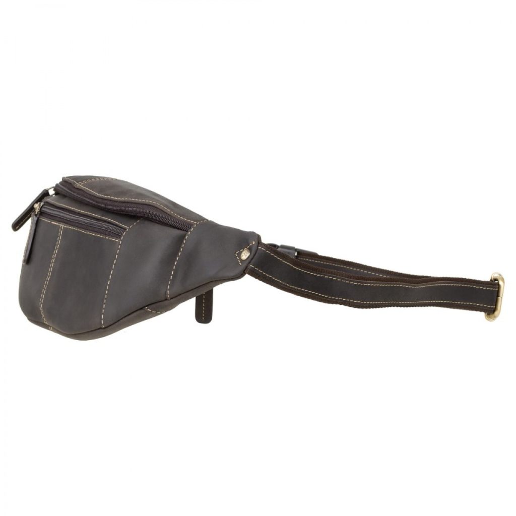 Сумка Visconti 721 Bumbag Large Oil Brown (721 OIL BR) - зображення 4