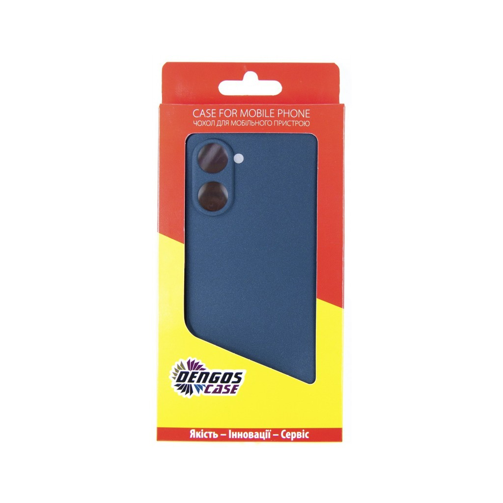 Чохол до мобільного телефона Dengos Carbon Realme 10 (blue) (DG-TPU-CRBN-179) - зображення 5