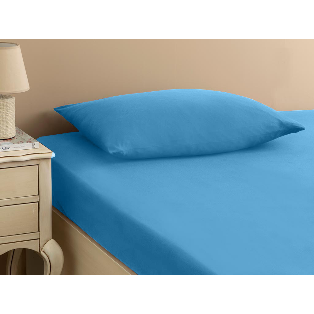 Простирадло MirSon Махровий набір 19-812 Balinia на гумці 120х200+25 + наволочка 50х70 (2200002937375) - изображение 1