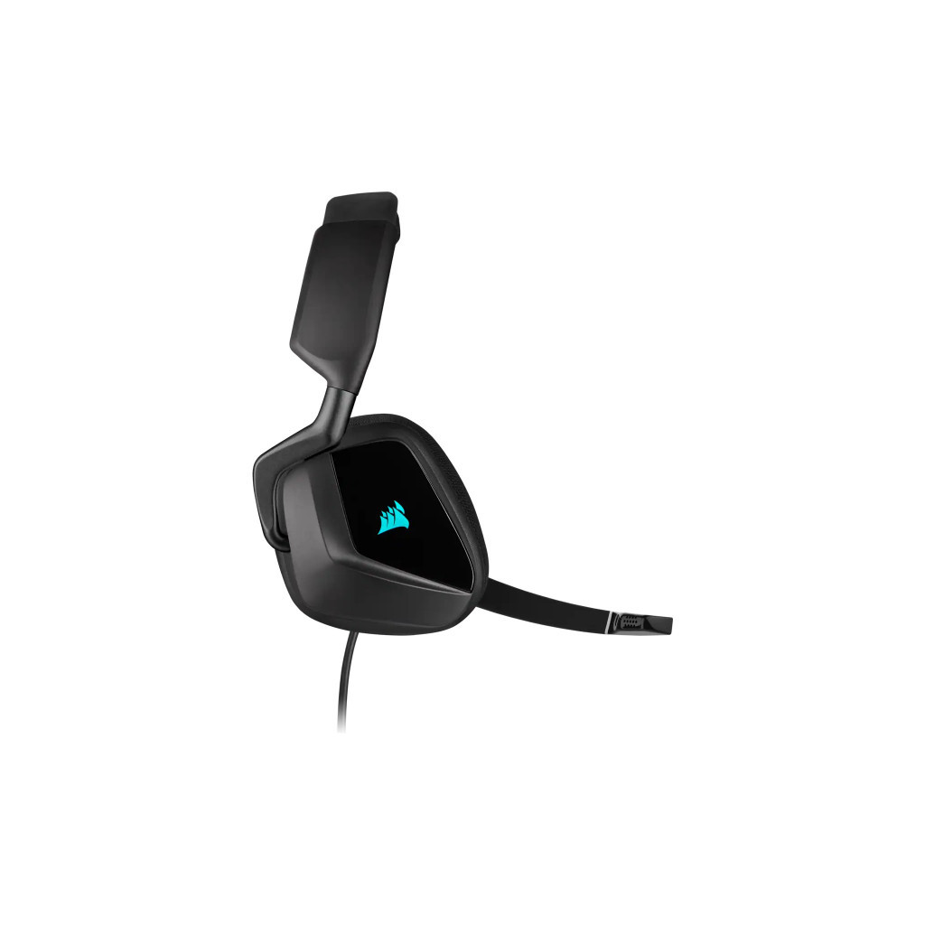 Навушники Corsair Void RGB Elite USB Premium with 7.1 Surround Sound Carbon (CA-9011203-EU) - зображення 5