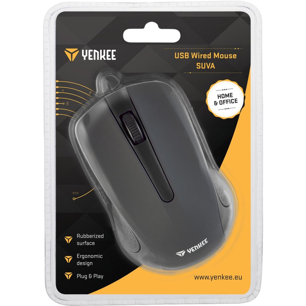 Мишка YENKEE YMS 1015BK USB Black (45010820) - зображення 4