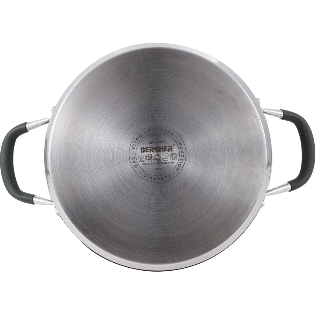 Сотейник Bergner Midnight з кришкою 28 см, 3.8 л (BG-32128-MM) - зображення 5