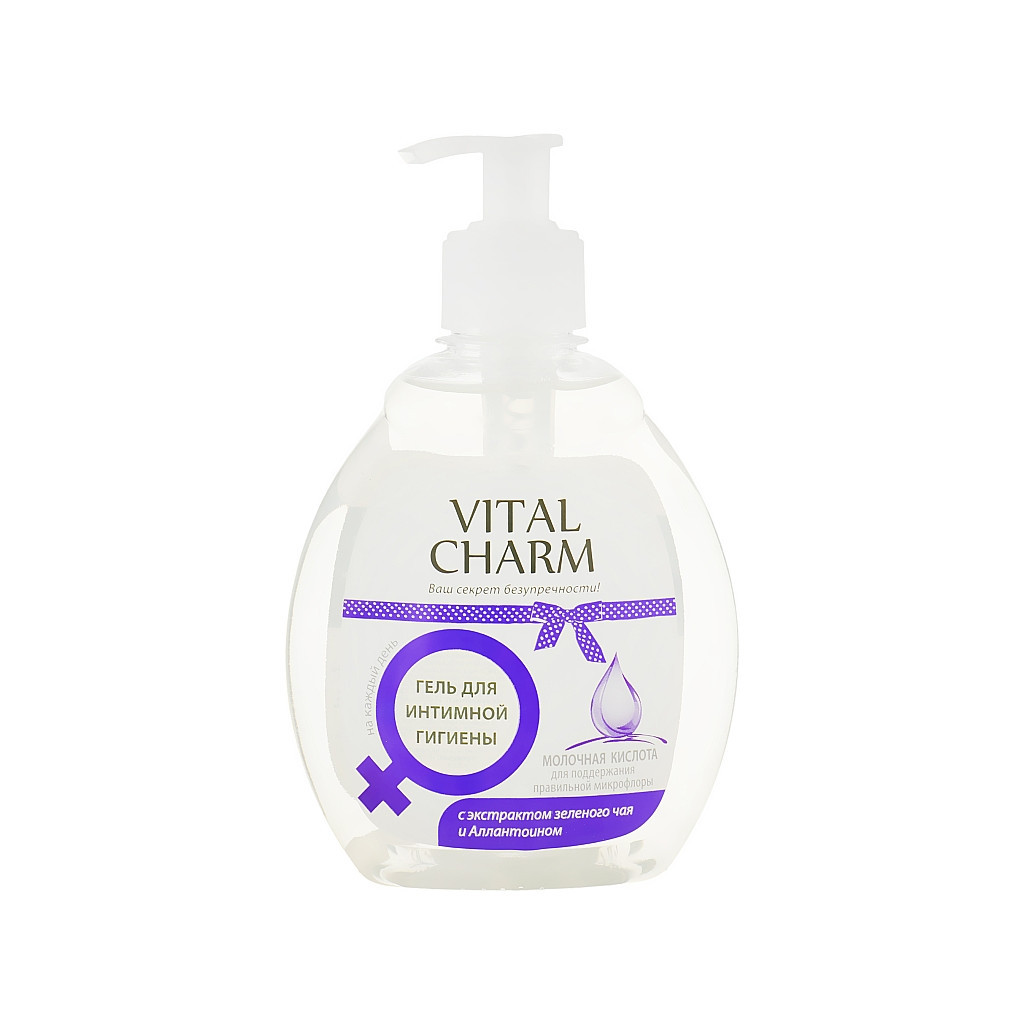 Гель для інтимної гігієни Vital Charm Молочна кислота 300 мл (4820091140326) - зображення 1