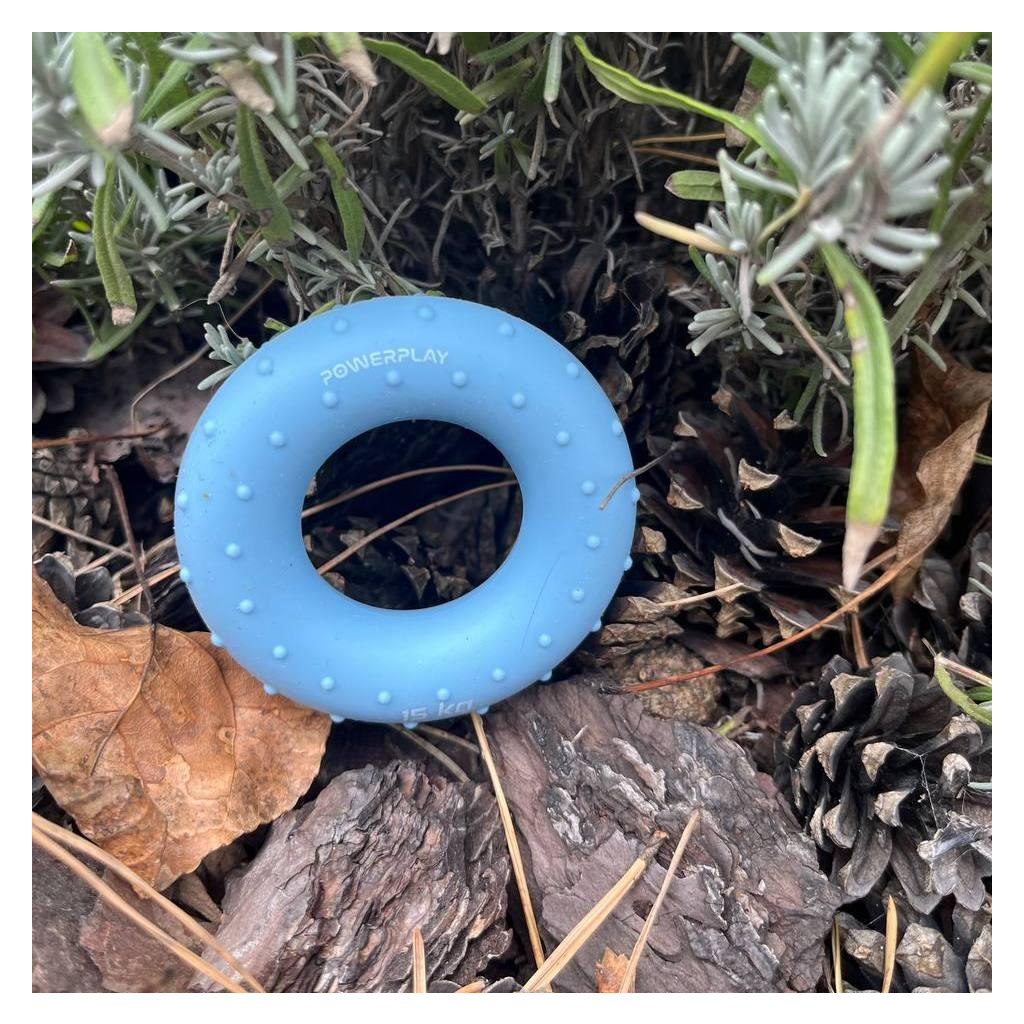 Еспандер PowerPlay PP-4338 Hand Grip Light 15 кг Блакитний (PP_4338_Blue_15kg) - зображення 5