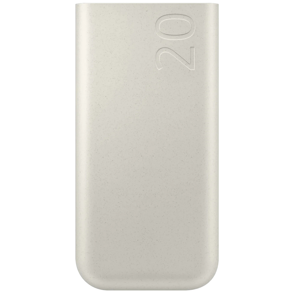 Батарея універсальна Samsung 20000mAh, SuperFastCharge2.0/45W, PD/3.0, PDO/PPS, Beige (EB-P4520XUEGEU) - зображення 1