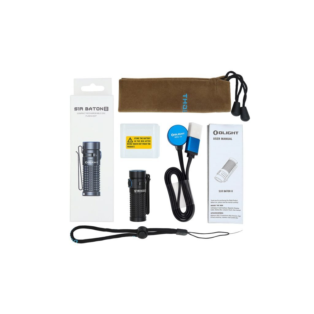 Ліхтар Olight S1R Baton II Black (0.0000.0126) - зображення 10