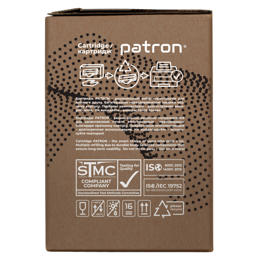 Тонер-картридж Patron CANON C-EXV40 Extra (PN-CEXV40R) - зображення 4