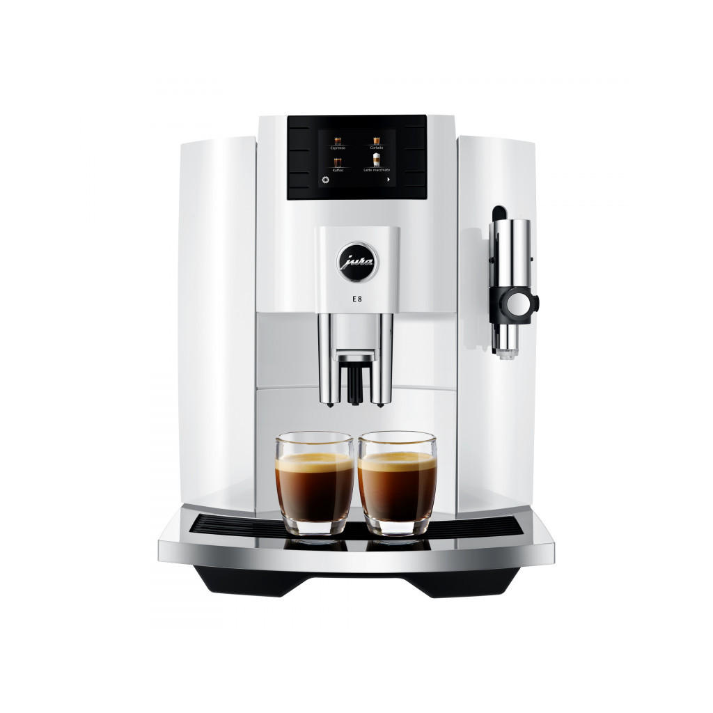 Кавомашина Jura E8 Piano White (EB) - зображення 2