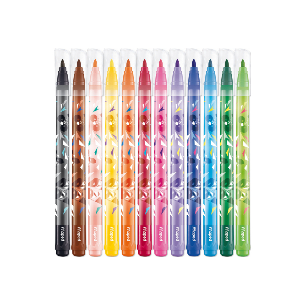 Фломастери Maped MINI CUTE 12 кольорів (MP.845404) - изображение 2