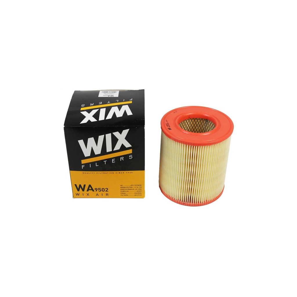 Повітряний фільтр для автомобіля Wixfiltron WA9502 - зображення 3