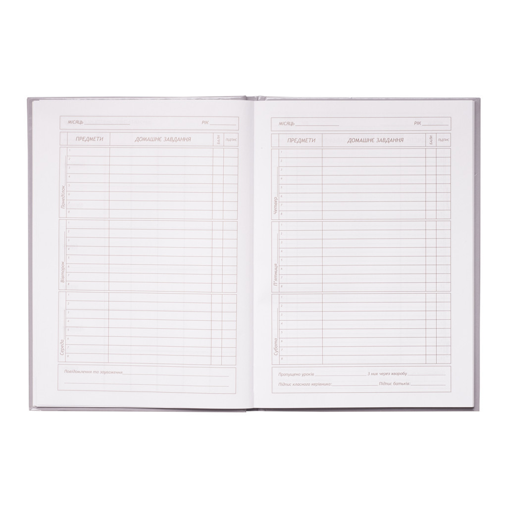 Щоденник шкільний ZiBi ICE CREAM В5 48 аркушів (ZB.13811) - зображення 6