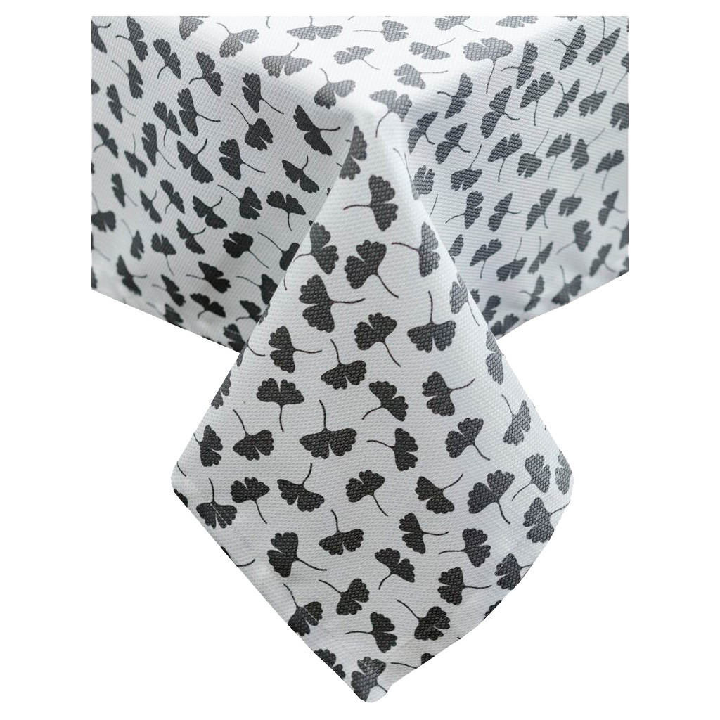 Скатертина Прованс MACAO гінкго сірий 133х220 см (4823093446830) - зображення 1