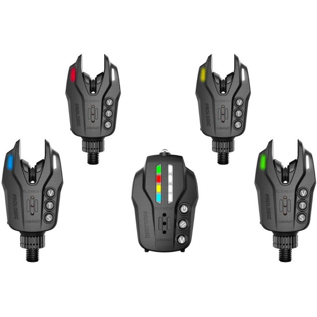 Індикатор клювання Prologic Element Com-Pact Alarm Set 4+1 (1846.99.68) - зображення 1
