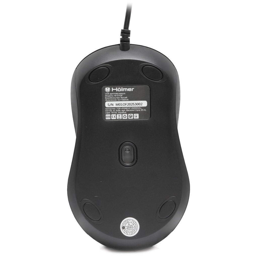 Мишка Hölmer M-01OF USB Black (M-01OF) - зображення 10
