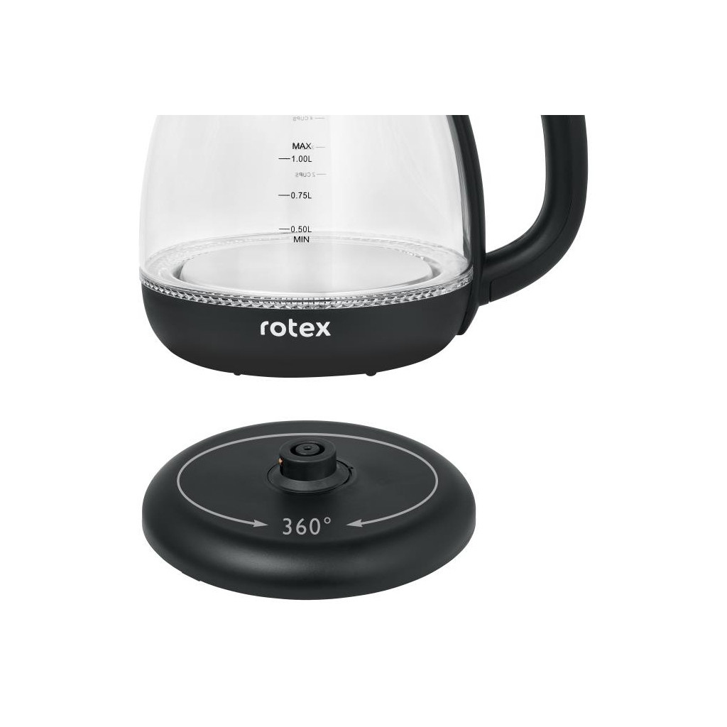 Електрочайник Rotex RKT80-B - изображение 4
