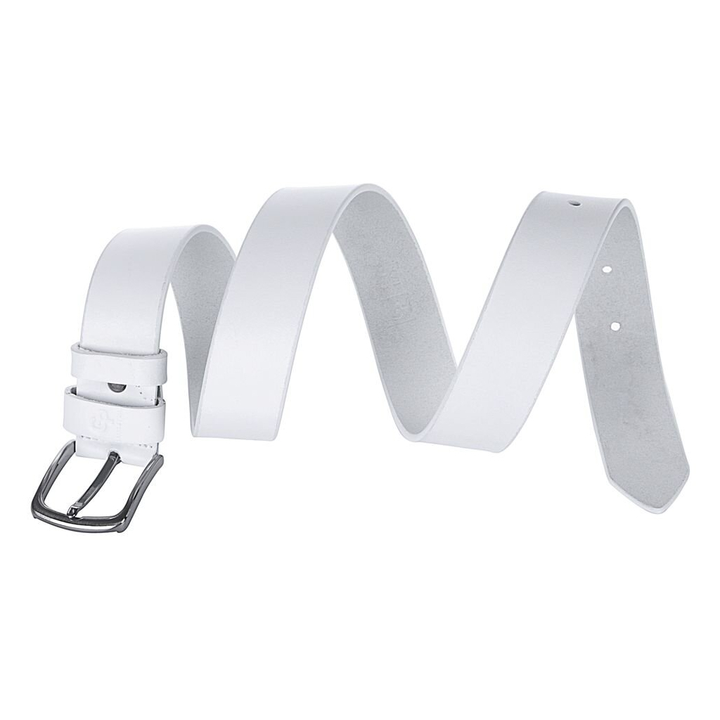 Ремінь Grande Pelle Шкіряний ремінь Білий (00917) - зображення 3