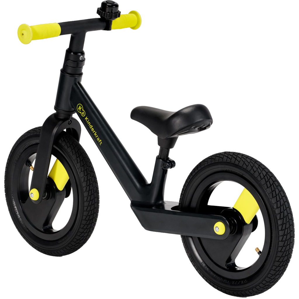 Біговел Kinderkraft Goswift Black Volt (KRGOSW00BLK0000) (5902533915880) - зображення 1