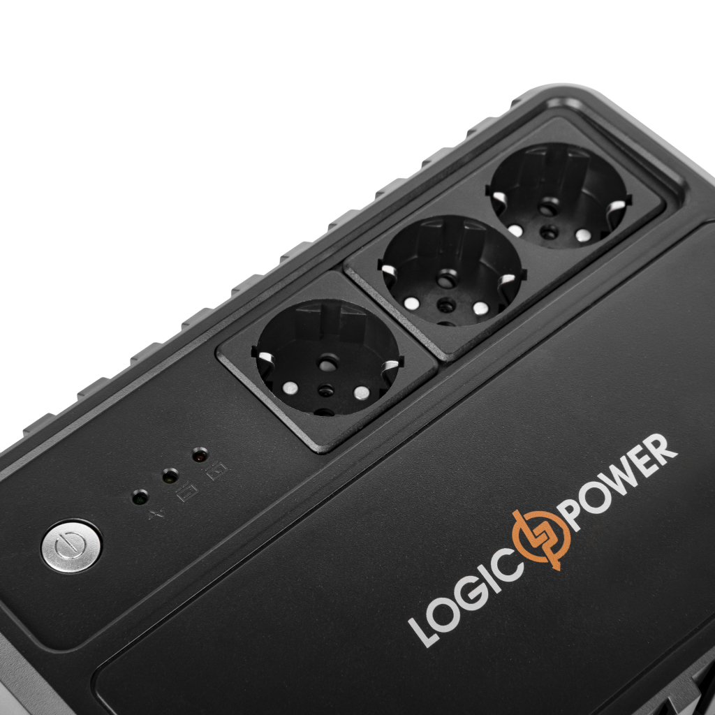 Пристрій безперебійного живлення LogicPower LP-U800VA-3PS (16159) - зображення 2