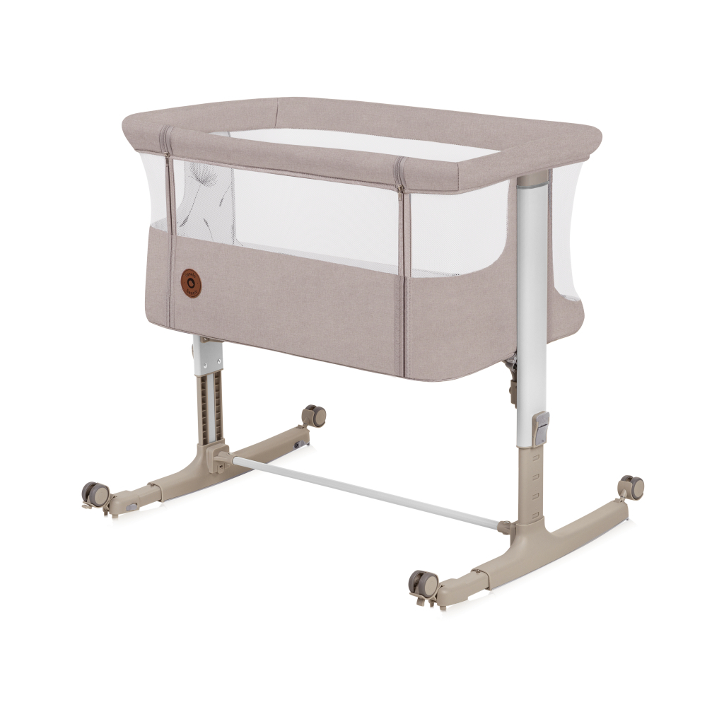 Ліжечко Lionelo приставна AURORA BEIGE CAPPUCCINO (LO-AURORA BEIGE CAPPUCCINO) - изображение 2