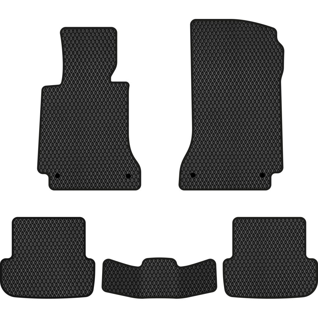 Килимок в салон EVAtech Mercedes-Benz E-Class (W212) (C207) 2009-2016 4 п (MB31720CB5MS4RBB) - зображення 1