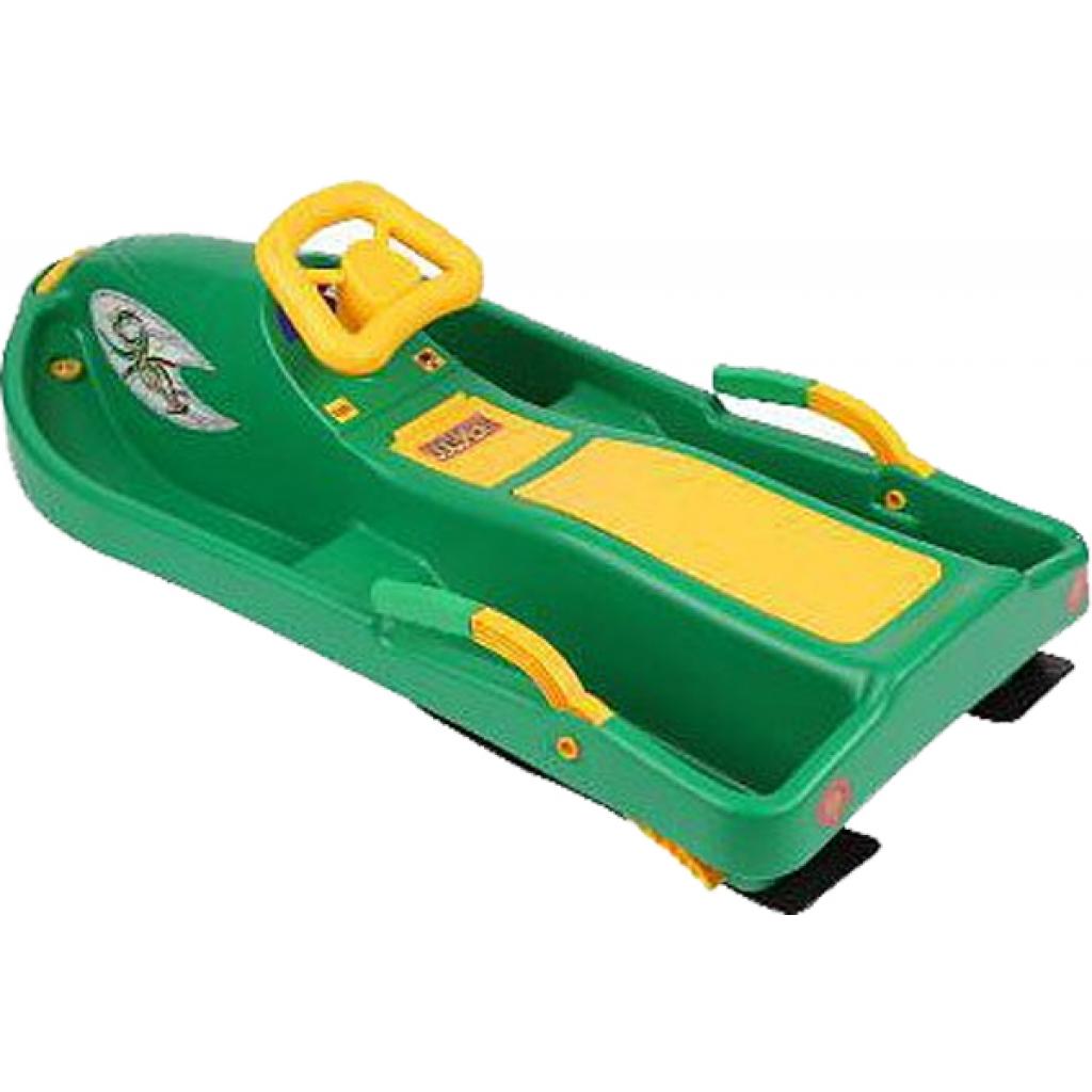 Санки Plastkon Snow boat зелені (42520) - зображення 2