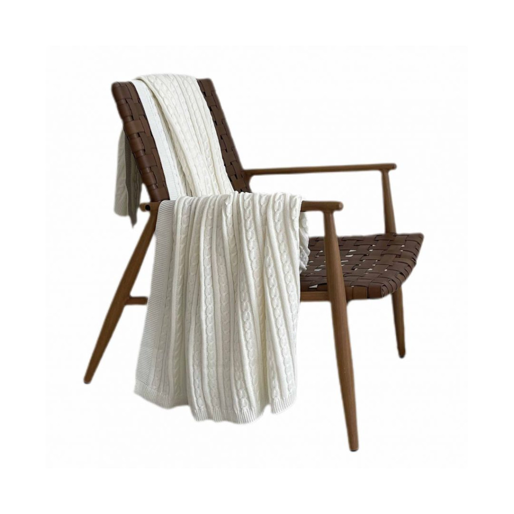 Плед Прованс Exclusive Nature 140х180 Молочний (4823093440340) - зображення 2