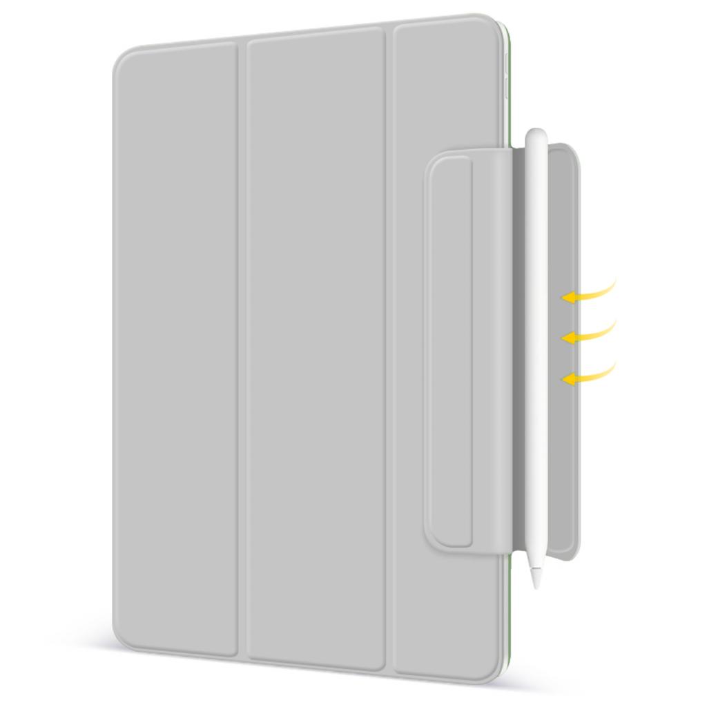Чохол до планшета BeCover Magnetic Buckle Apple iPad Air 10.9 2020 Gray (705543) - зображення 2