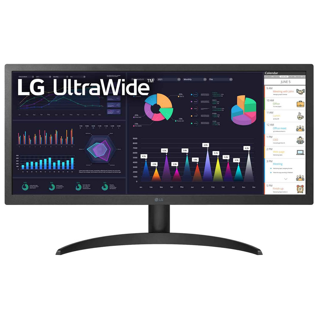 Монітор LG 26WQ500-B - зображення 1