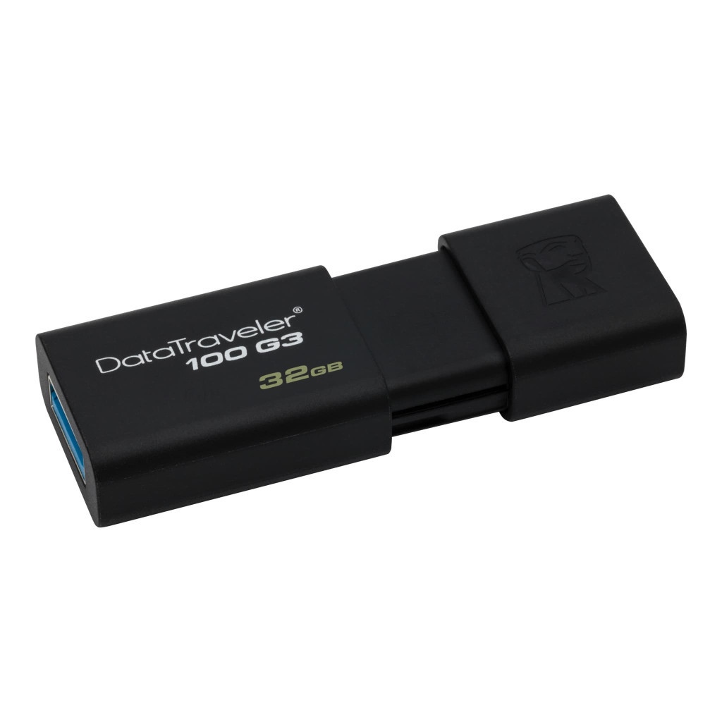 USB флеш накопичувач Kingston 2x32GB DataTraveler 100 G3 USB 3.1 (DT100G3/32GB-2P) - зображення 2