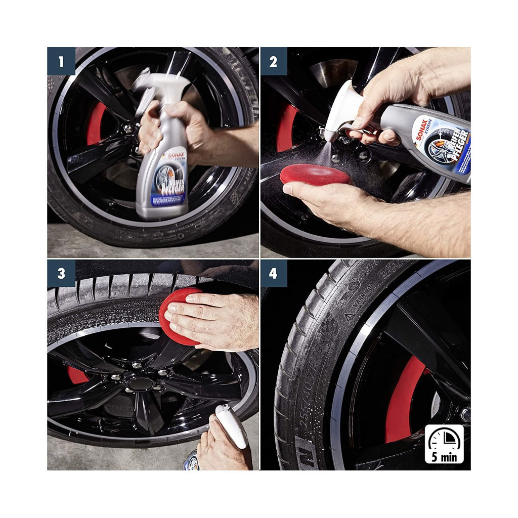 Автомобільний очисник Sonax шин матове XTREME ReifenPfleger Matteffec (256241) - изображение 4