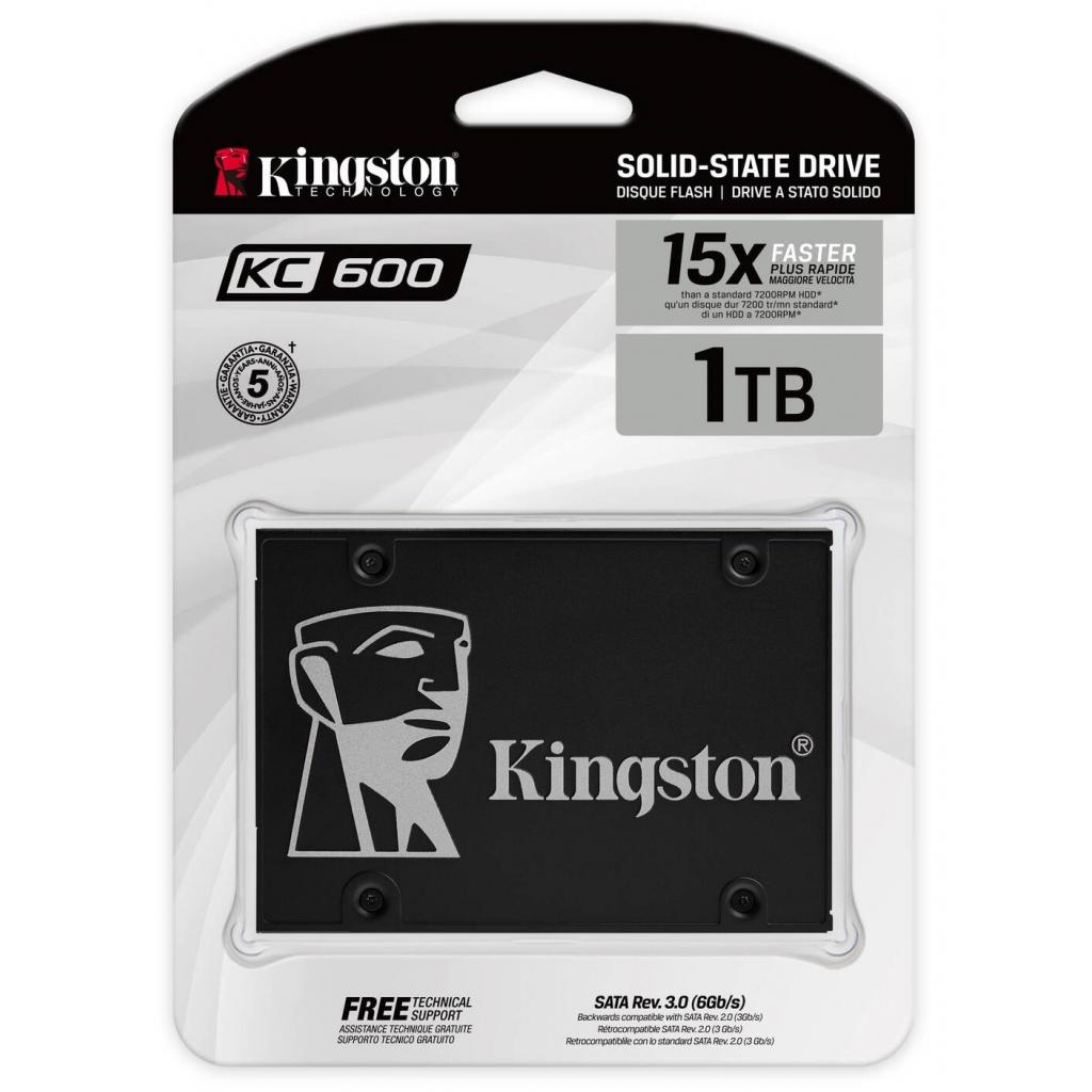 Накопичувач SSD 2.5" 1TB Kingston (SKC600B/1024G) - зображення 4