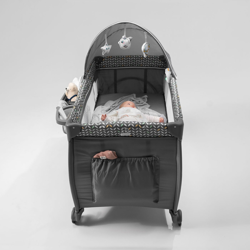 Дитячий манеж Lionelo Sven Plus Grey scandi (LO-SVEN PLUSGREY SCANDI) - зображення 6