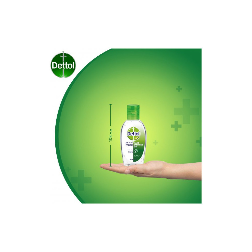 Антисептик для рук Dettol Original 50 мл (5011417579855) - изображение 3