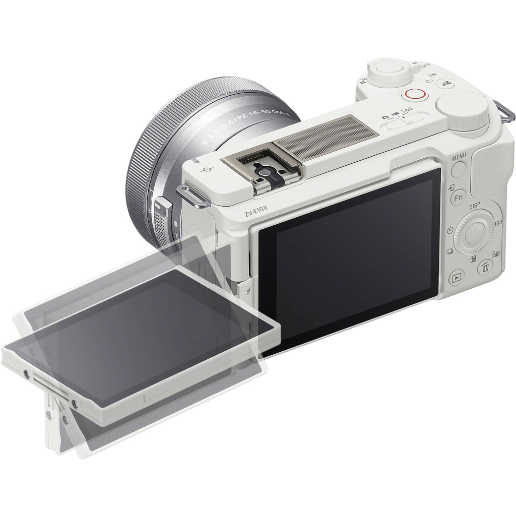 Цифровий фотоапарат Sony Alpha ZV-E10M2 body White (ZVE10M2W.CEC) - зображення 8