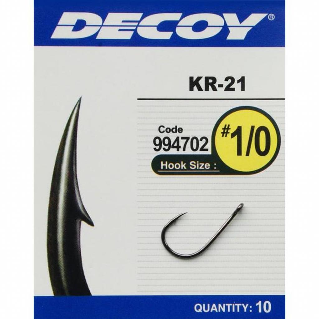 Гачок Decoy KR-21 Black Nickeled 01 (10 шт/уп) (1562.02.96) - зображення 2