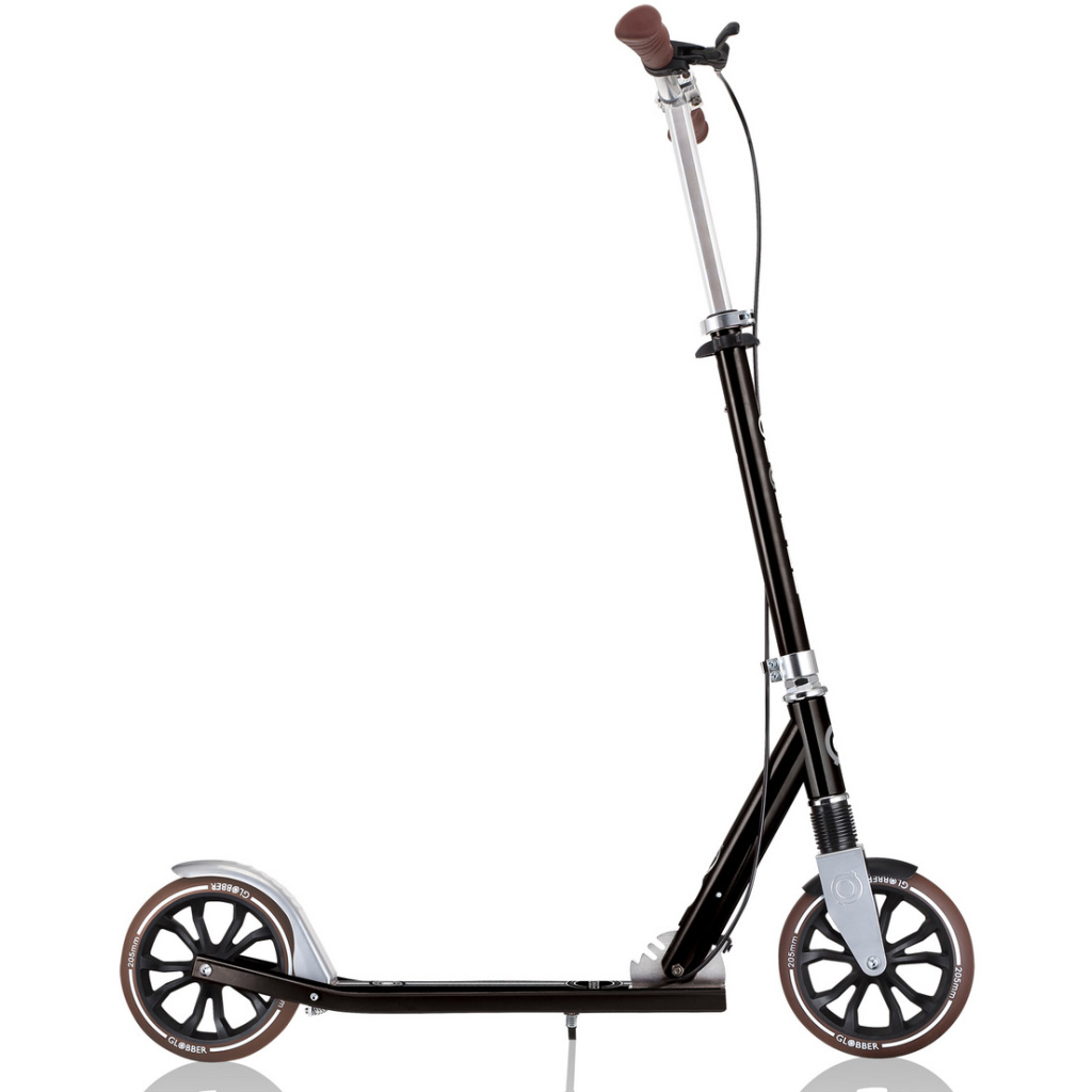 Самокат Globber NL205 Deluxe з ручним гальмом Чорний (685-120) - зображення 4