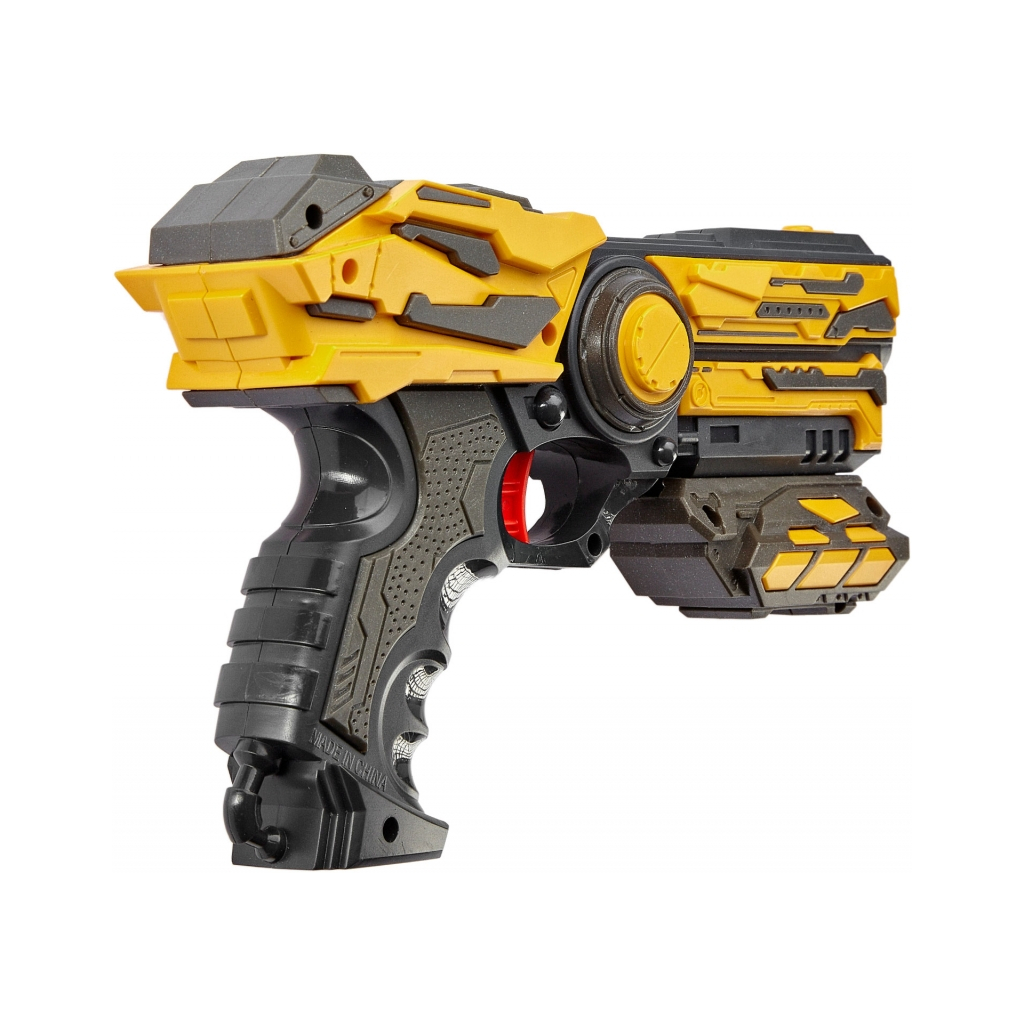 Іграшкова зброя ZIPP Toys Бластер + 10 патронів, жовтий (FJ1052) - зображення 4