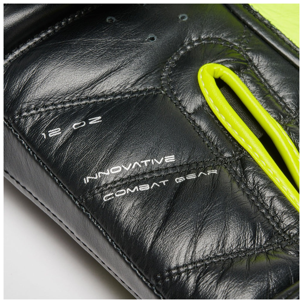 Боксерські рукавички Leone GN110F Revo Fluo Black 14 унцій (GN110F_Black_14oz) - зображення 9
