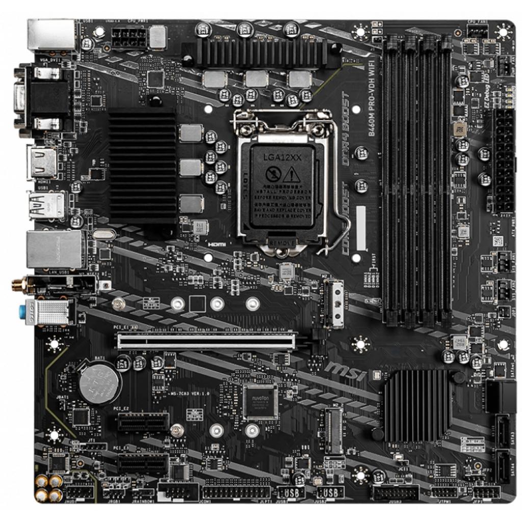 Материнська плата MSI B460M PRO-VDH WIFI - зображення 2