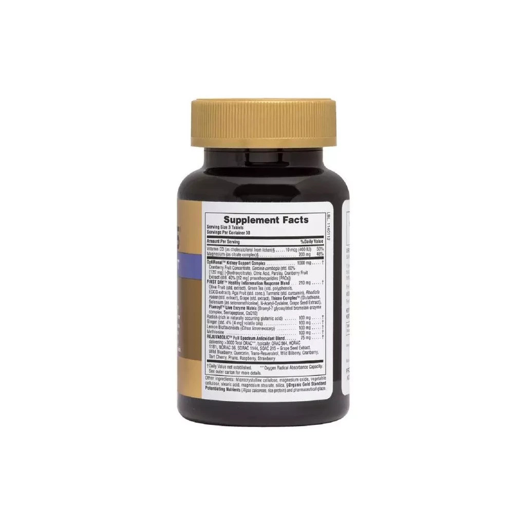 Вітамінно-мінеральний комплекс Natures Plus Комплекс для підтримки нирок, Nature's Plus, 90 Таблеток (NTP8008) - зображення 2