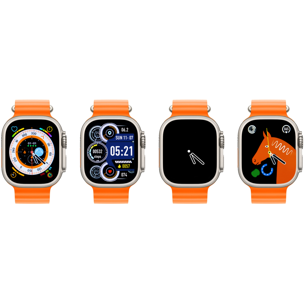 Смарт-годинник AURA X4 ProMax 53mm Orange (SWAX453O) - зображення 3